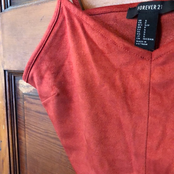 Forever 21 Crop Top/ Maroon Red - Picture 5 of 5